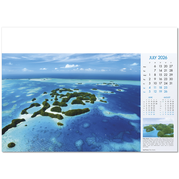 Blue Planet Wall Calendar