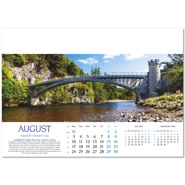 Images of Scotland Wall Calendar