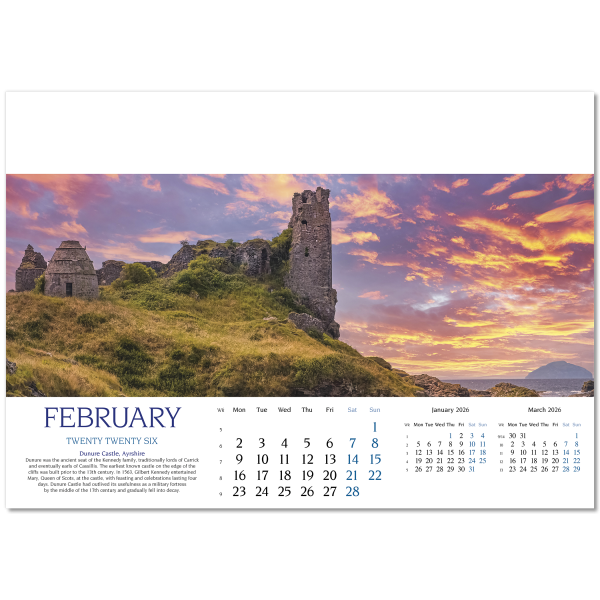 Images of Scotland Wall Calendar