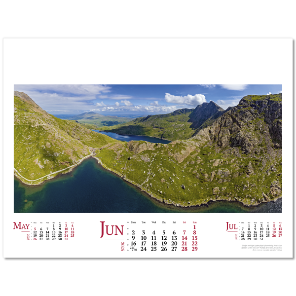 Lakes , Landscapes & Lochs Wall Calendar