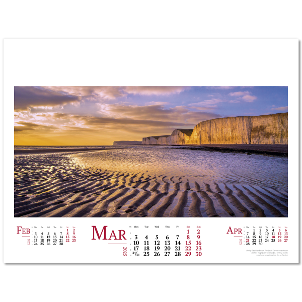 Lakes , Landscapes & Lochs Wall Calendar