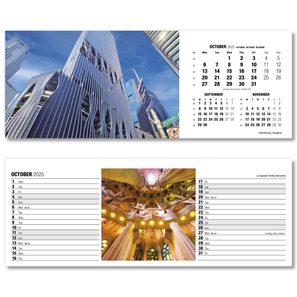 Grand Designs Desk Calendar