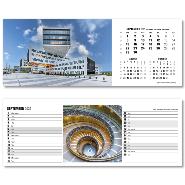 Grand Designs Desk Calendar