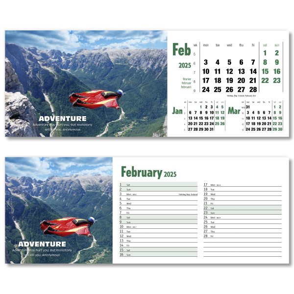 Inspirations Desk Calendar